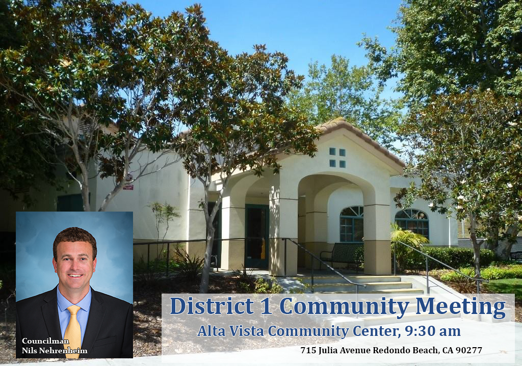 Community meeting -In person at Alta Vista Community Center