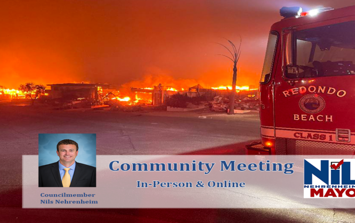 February Community Meeting Fire and Police Heroes!